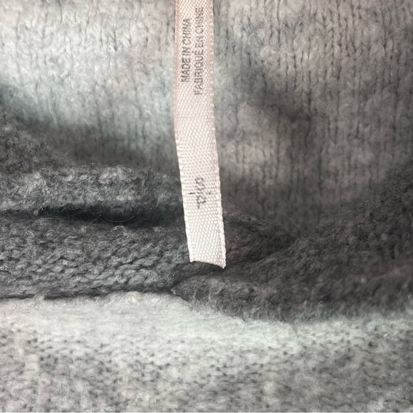 Free People Significant Other Sweatshirt Oversized Small Terry Hoodie Grey Fall - Picture 5 of 9
